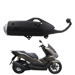 Silencieux d'échappement à faible consommation de carburant, résistant à la chaleur, conception anti-brûlure, conduite silencieuse, PCX160 pour assemblage de silencieux OEM - Product Image 1