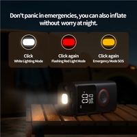 Pompe à air automatique pour pneus 80W 150psi, compresseur d'air portable pour voiture avec écran LED, batterie 4000mAh, gonfleur de pneus
