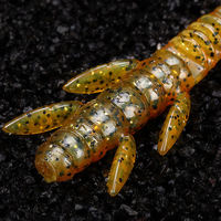 SENSOAR 73mm 1.3g 5 Couleurs Leurre Souple Artificiel TPE Ver Souple Appât de Pêche Eau Douce Eau Salée Wobbler Leurres de Pêche
