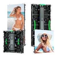 Pantalla LED de Pared para Interiores/Exteriores OEM a Todo Color P3.91 500x500mm de Aleación de Aluminio con SDK Habilitado para Alquiler, Video Wall para Elevadores y Tiendas Minoristas
