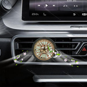 Diffuseur d'air pour voiture en forme <span class=keywords><strong>de</strong></span> mini-roue 3D, style moderne, décoration automobile, rechargeable, clips en plastique, cadeau - Product Image 6