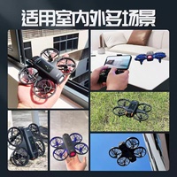 Drone RC 4DRC V53 avec écran LCD, télécommande, caméra 480P, WiFi FPV, mini quadricoptère pliable, évitement d'obstacles, jouet pour enfants
