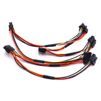 Kabel Harness Pembagi Y Seri 43025 Molex Micro-Fit 3.0mm Kustom, Kabel Multi-Warna dengan Selubung Susut Panas