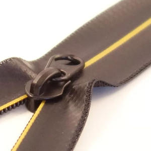 Cremallera de nailon resistente al agua para prendas de exterior con extremo abierto/cerrado, cremallera de nailon invisible impermeable para equipaje, personalizada de fábrica 2026 - Product Image 2