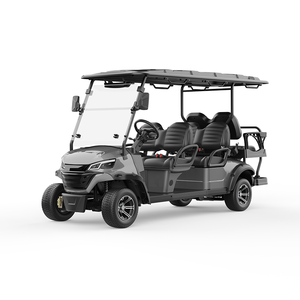 Voiturette de golf électrique en aluminium avec châssis stable, 5-6 places, pour le transport touristique dans les sites touristiques, les stations balnéaires et les communautés. - Product Image 1