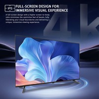 Televisor Inteligente 4K Ultrafino, Nuevo Producto, Pantalla Plana de 32 a 110 Pulgadas con Retroiluminación LED, Frecuencia de Actualización de 120Hz, para Baño