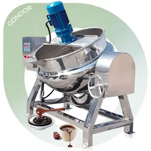 Planetaire Roeren Jas Schraper Vlees Dubbele Jas Kleine Groenten Koken 200ltr Cegho Mixer Machine Met Frame