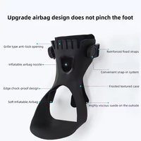 Attelle de cheville à bouton, attelle de cheville et de pied intégrée pour chaussure, attelles de nuit, stabilisateur de cheville pour pied tombant, attelle de protection