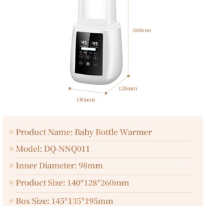 Calentador de Biberones y Preparador de Comida para Bebés Portátil 6 en 1, Calentador de Leche Materna Multifuncional con Panel Táctil - Product Image 5