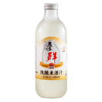 Vino de Arroz Chino Premium de 300 ml, Bebida de Arroz Dulce, Elaboración Natural, Sin Gluten