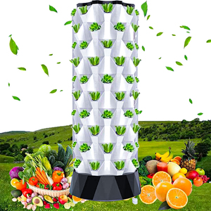Sistemas de Cultivo Verticales para Plantas de Interior, Sistema Completo de Cultivo Hidropónico y Aeropónico en Columna para Jardín Doméstico - Product Image 5
