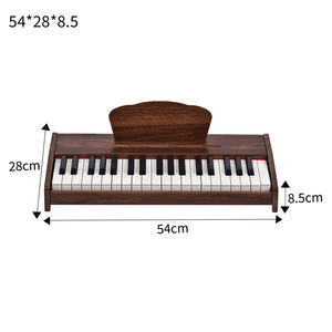 KD-300 Piano Mini edukasi anak-anak, kayu Digital 37 kunci portabel banyak daya, Keyboard elektronik dan Organ elektrik untuk anak-anak - Product Image 6