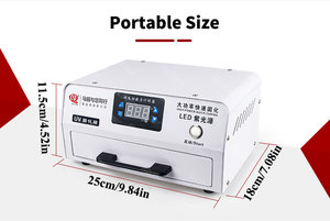 Hộp Lò Nướng Bảo Dưỡng Keo UV Nhựa PCB Đèn LED UV Công Suất Cao Để Sửa Chữa Điện Thoại Di Động - Product Image 6