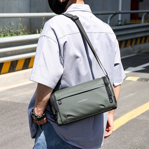 กระเป๋าคาดลำตัวผู้ชายทรงธุรกิจ ผ้าแคนวาสขนาดใหญ่ ดีไซน์ทันสมัย ป้องกันการโจรกรรม ซิปโพลีเอสเตอร์คุณภาพสูง - Product Image 6