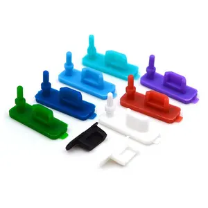 Protezione della porta di tipo C coperture Micro Usb tappo antipolvere in gomma