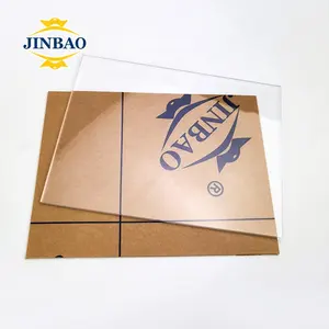 JINBAO 8mm UV verter blanco Arco Iris negro iridiscente decorativo 3mm patrón 2mm hoja de acrílico fundido transparente