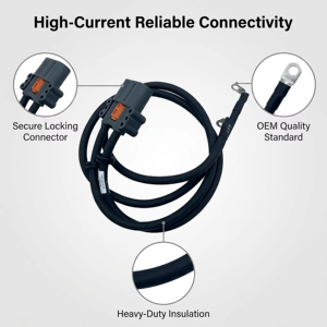 0009756818/12753802001 Conjunto de Cables de Batería para Montacargas Chaolutong, Repuestos para Montacargas <span class=keywords><strong>Linde</strong></span> E16/E18/E20 Serie 1275, Nuevo - Product Image 3