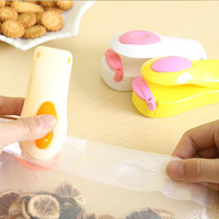 Mini Scelleuse Thermique Portable pour Sacs Alimentaires, Machine à Sceller les Sacs à Snacks, Clip de Scellage pour la Cuisine, Ustensiles et Outils de Cuisine