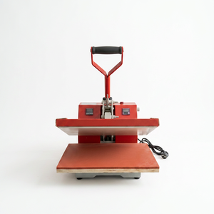 Máquina de Prensa de Calor Manual de Cama Plana 30x38 cm con Sensor Digital para Impresión de Camisetas, Tipo Mecánico, Color Rojo - Product Image 2