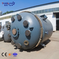 Ae/Be/CE/GB standar uap/Jacketed kaca berjajar reaktor Presto/tangki/penerima