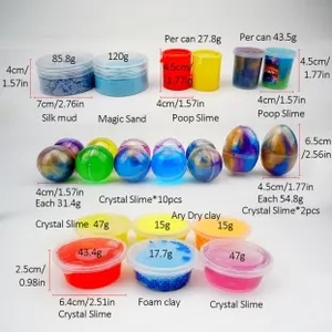 Hot Sale New Soft Clear Crystal Playdough & <b>Slime</b> Colorful <b>Scented</b> Stress Relief Tool Made of Clay Resin and Plastic - Product Image 6