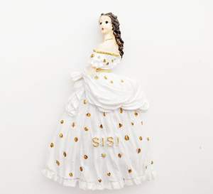 Yijia commerce extérieur autriche <span class=keywords><strong>Sissi</strong></span> princesse requin aimants de réfrigérateur autocollants magnétiques en trois dimensions artisanat en gros - Product Image 3