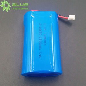 Bateria icr18650 recarregável, 1800mah, 7.4v 1800mah, 18650 li ion - Product Image 2