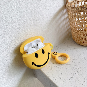 เคสสำหรับ <span class=keywords><strong>Airpods</strong></span> 1/<span class=keywords><strong>2</strong></span> /3,เคส Smile For <span class=keywords><strong>Airpods</strong></span> เคสหูฟังซิลิโคนนิ่มฝาครอบหูฟังสำหรับ <span class=keywords><strong>Airpods</strong></span> Pro สำหรับเด็กหญิง/เด็กชาย - Product Image 5