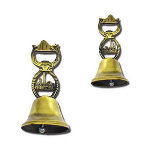 Campana de <span class=keywords><strong>Metal</strong></span> Personalizable, Diseño de Derviche Giratorio Anti-Cobre de Recuerdo, Suministro de Fábrica a Granel Esmaltado para Cenas de Pavo - Product Image 1