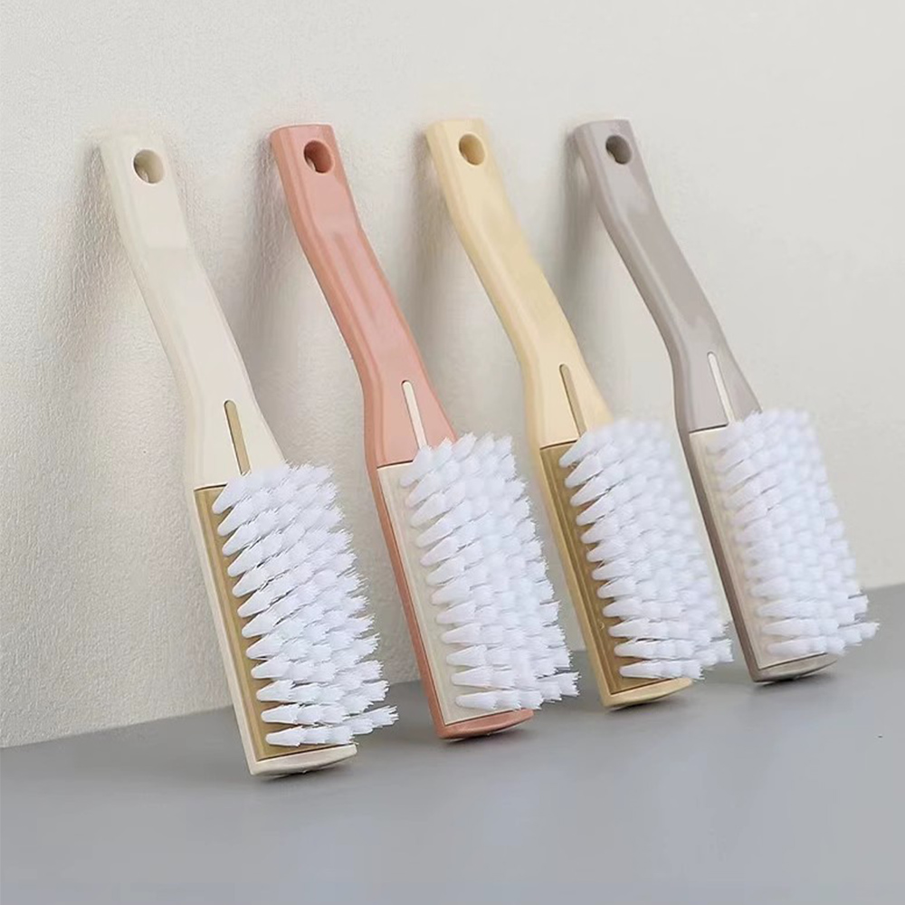 GON22 Student Dormitory Home Multi Functional Large Handle Shoe Washing Brush Medium Hardness Shoe Brushing
