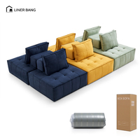 Sofá Modular de Espuma al Vacío, Súper Resistente, 564 Piezas, en Caja, Fabricante de Muebles y Sillas