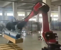 Bras robotisé industriel 6 axes BRTIRUS2550A, charge utile 50 kg, portée 2550 mm, robot d'automatisation robuste