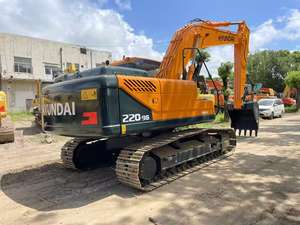 Excavadora usada de 20 toneladas y 22 toneladas a la venta coreana moderna de Hyundai 220 usada original de Corea con precio barato a la venta - Product Image 2