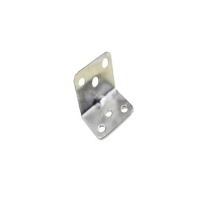 Soporte de esquina de acero inoxidable 3712, 5 mm de grosor, conector de hardware de 90 grados para uso general - Product Image 1