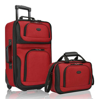 Ensemble de bagages de voyage à roulettes extensibles en polyester écologique, sac de voyage à 2 roues, sac de sport, ensemble de bagages de luxe moderne unisexe