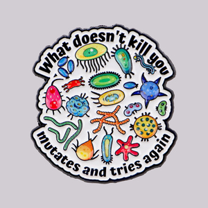 Bacteriële emaille pin, citaat van een arts, broche, speldjes, badge op rugzak, kledingaccessoires, medische sieraden, vriendengeschenken - Product Image 1