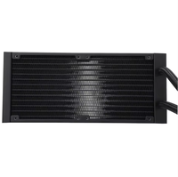 Refroidisseur d'eau pour processeur Thermal Right Frozen Prism 240 BLACK ARGB, roulement à fluide 16dBA, PC de bureau pour jeux