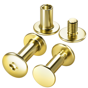 Grapas de cobre Fenglian M4-M5, remaches macho y hembra, sujetadores para muebles - Product Image 5