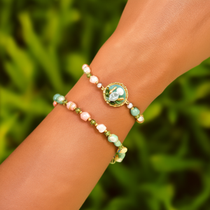 PXK-0413 Fashion <b>Beaded</b> <b>Bracelets</b> Elegant and Stylish Accessories for Women - Product Image 3
