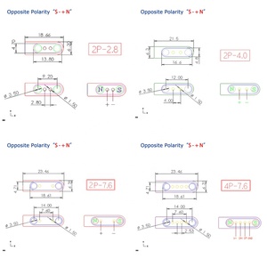 <span class=keywords><strong>2</strong></span> Pogo Pin cavo di ricarica USB 5V 1A per Smart Watch <span class=keywords><strong>2</strong></span>.84mm 4.0mm 7.62mm 2Pin cavo di ricarica magnetica - Product Image 4