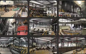 เครื่องอัดบอร์ดซีเมนต์ไฟเบอร์ HF แผงเครื่องทำแผงวงจรแคลเซียมซิลิเกตราคาสายการผลิตสำหรับตกแต่งผนังอาคาร - Product Image 2