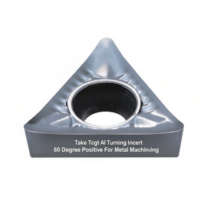 Ttake Tcgt Al Turning Insert 60 Degree Positive For Metal <b>Machining</b> - Product Image 2