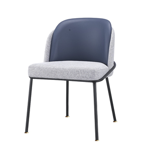 Chaises de <span class=keywords><strong>Salle</strong></span> à <span class=keywords><strong>Manger</strong></span> Modernes en <span class=keywords><strong>Tissu</strong></span> de Luxe avec Pieds en Métal pour la Maison et le Salon - Product Image 5