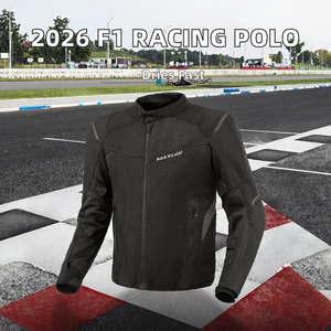 2026 Trending Racing Suit Sports <b>Jacket</b> Formula <b>Car</b> Breathable Short Sleeve Printed <b>Jacket</b> Customization for Men Summer - Product Image 2