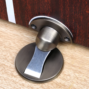 304 Stainless Steel Magnetic <b>Door</b> Stop – Hidden Floor <b>Door</b> Holder <b>Catch</b>, Nail-free Adhesive Installation, Strong Magnet for Home - Product Image 3