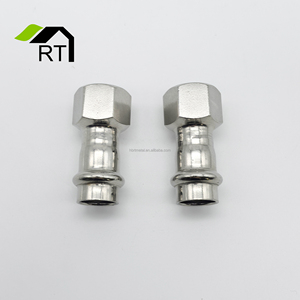 304/316L thép không gỉ nữ ren Doanh áp suất thấp vệ sinh kẹp Báo Chí phù hợp đánh bóng thẳng Công Đoàn doanh - Product Image 4