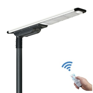 ไฟถนนโซลาร์เซลล์ 50W ไฟ LED สำหรับภายนอกอาคาร พร้อมกล้องวงจรปิดในตัว IP66 กันน้ำ แบตเตอรี่ LiFePO4 ควบคุมอัจฉริยะ - Product Image 3