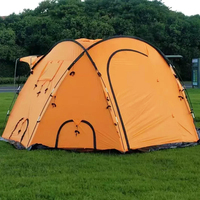 Tente de camping Ruizhan RZ-044 imperméable pour 5 à 8 personnes, taille familiale 410x410x220cm, dôme monocouche, imperméabilisation 2000-3000mm