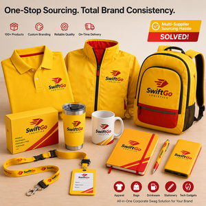Coffret Cadeau Gilet de Travail Sac à Dos Oreiller en U Masque pour les Yeux Tasse Thermique Carnet A5 Logo Personnalisé Cadeaux d'Anniversaire pour Entreprise de Fret Aérien - Product Image 4