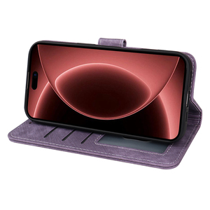 Custodia Protettiva in Pelle di Alta Qualità per iPhone 17 Pro Max, 17e, 16e, iPhone 18 con Porta Carte e Funzione Portafoglio - Product Image 3